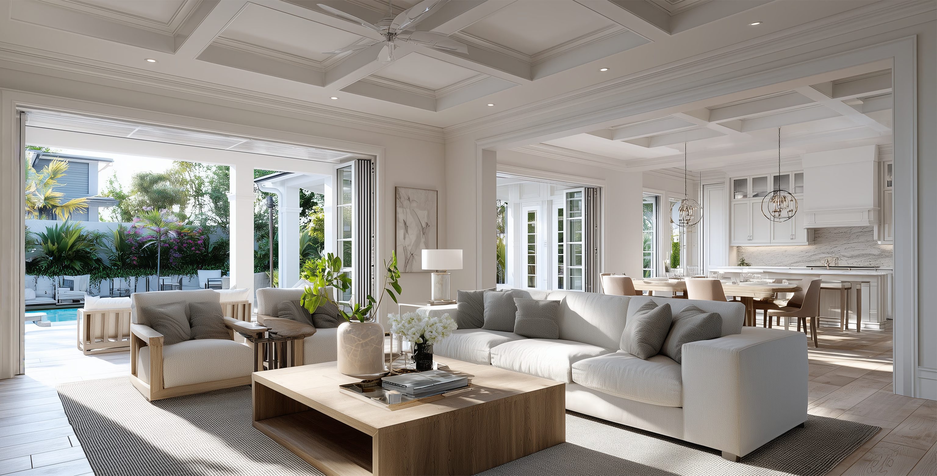 Climate control in a South Florida waterfront home, designed for effortless daily comfort.