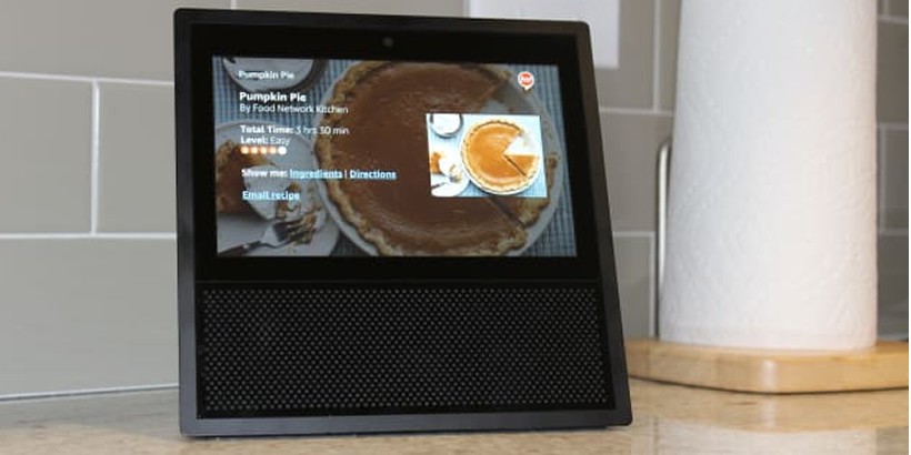 Recipe using Amazon Echo Show