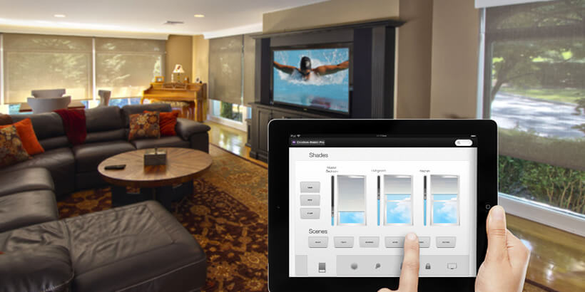 crestron smart shades